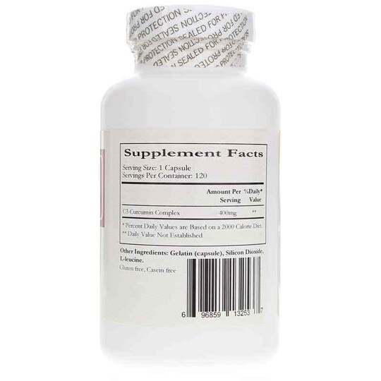 C3 Curcumin Complex 400 Mg, ECF